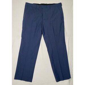 Tailored Cultured Stanford Men's Dress Work Pants Navy Blue Altered 43 Inch/29in
